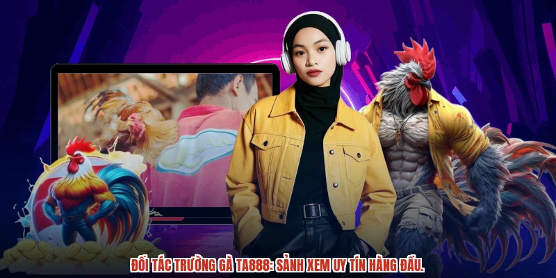 Đối tác trường gà TA888: Sảnh xem uy tín hàng đầu.