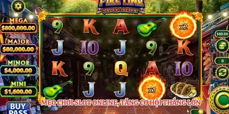 Mẹo chơi slot online, tăng cơ hội thắng lớn