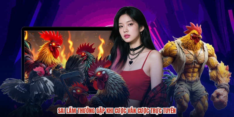 Sai lầm thường gặp khi cược ván cược trực tuyến